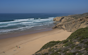 Strand an der portugiesischen Atlantikkste