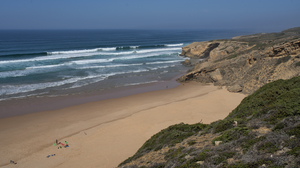 Strand an der portugiesischen Atlantikkste