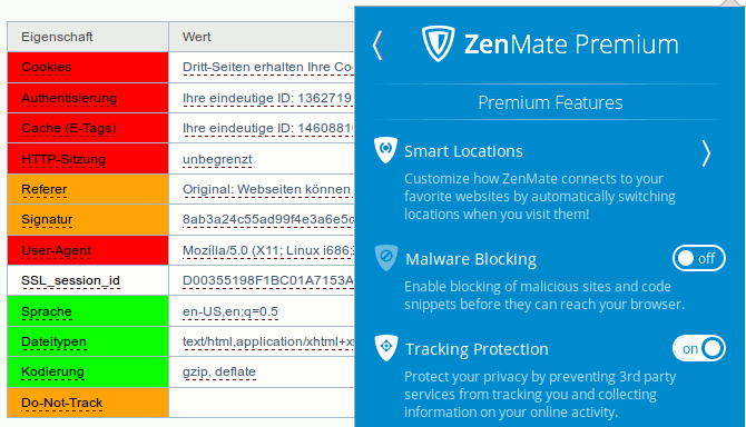 ZenMate Third Party Protection